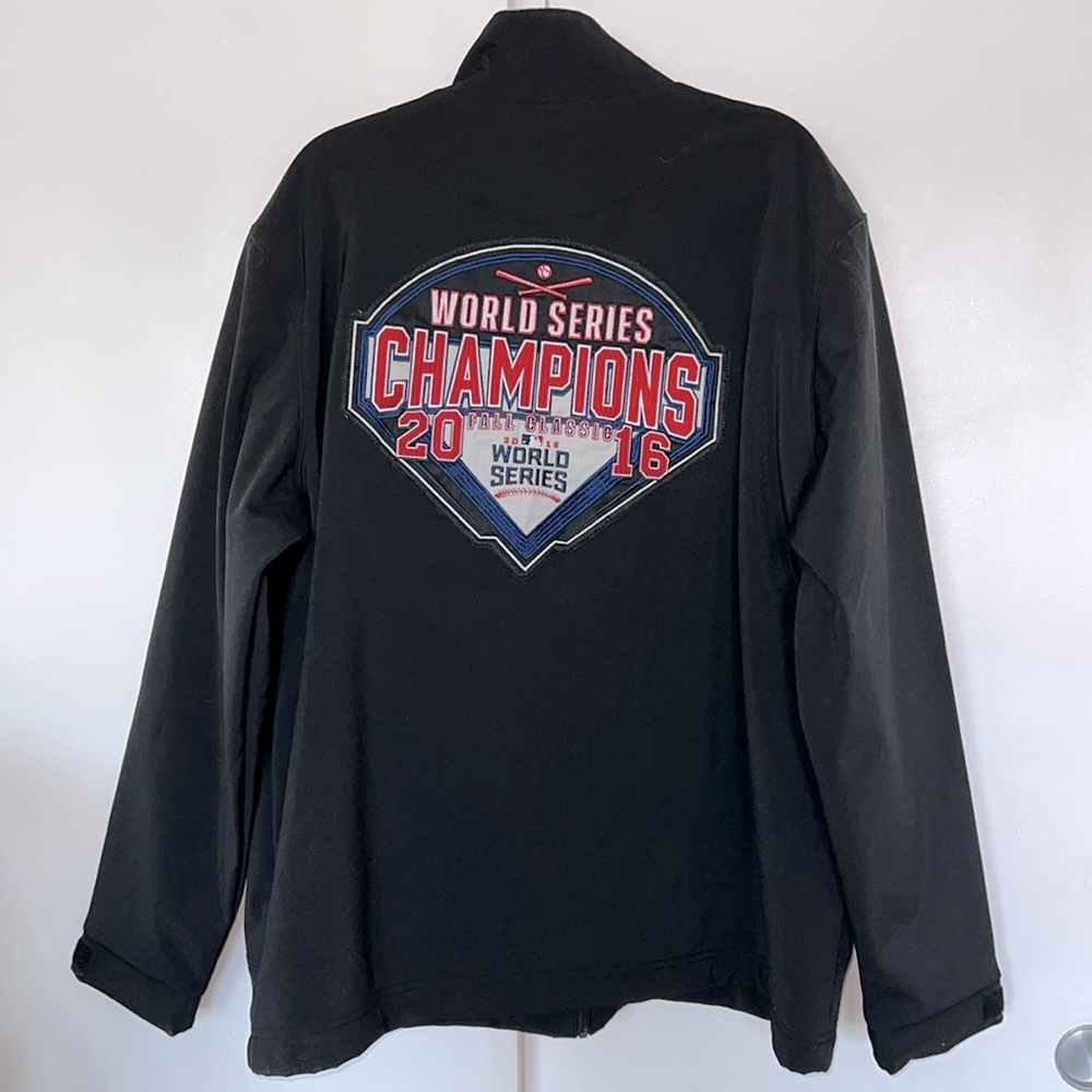 Chicago Cubs 2016 World Series Champions Carl Banks Jacket Size XXL Glll Sports